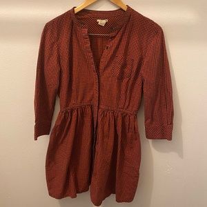 Levi’s button down shirt dress